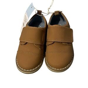 Cat & Jack‎ Adonis Toddler Boys’ Brown Derby Dress Shoes - Size 5 NWT